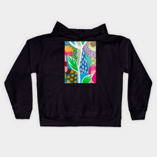 Painting of a plant Kids Hoodie